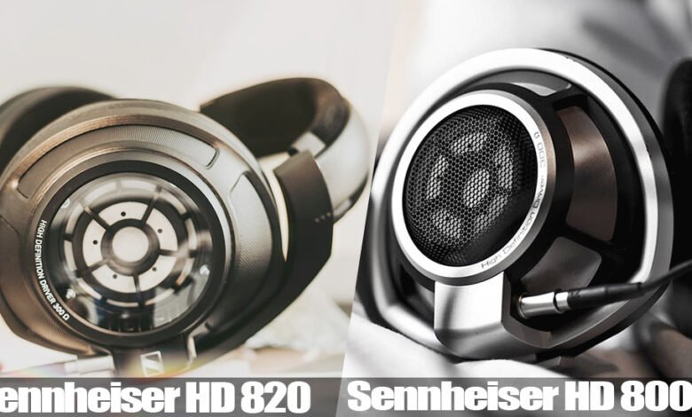 Difference between the Sennheiser HD 820 vs 800s