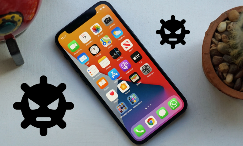 Remove a virus from an iPhone