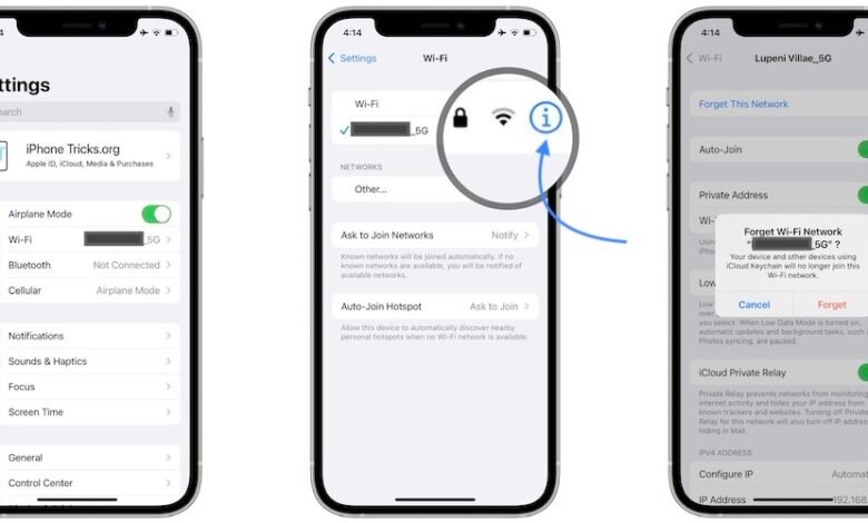 Share Wi-Fi Passwords from iPhones