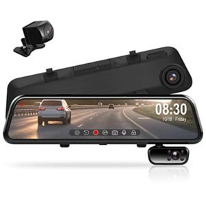 An intelligent mirror or car dashboard touchscreen