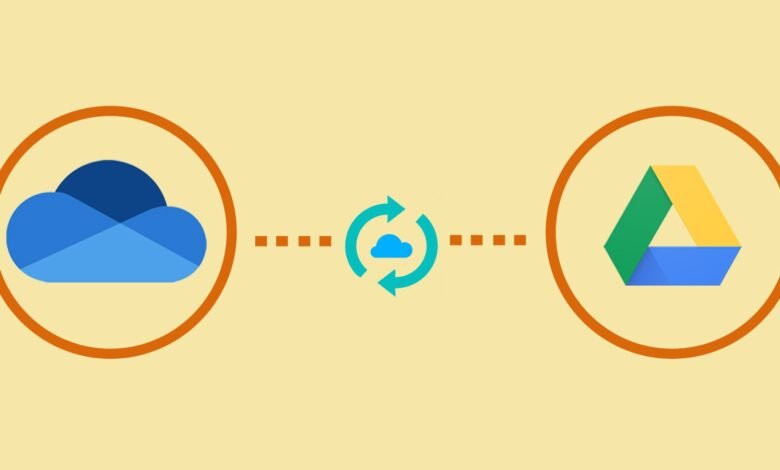 link OneDrive and Google Drive