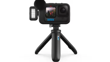 The 5.3K at 60 fps video ability of a GoPro Hero 10 Black