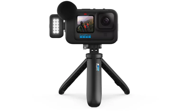 The 5.3K at 60 fps video ability of a GoPro Hero 10 Black