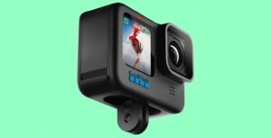 The 5.3K at 60 fps video ability of a GoPro Hero 10 Black