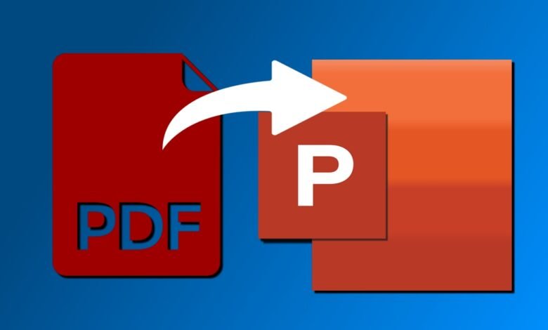 Insert a PDF into PowerPoint