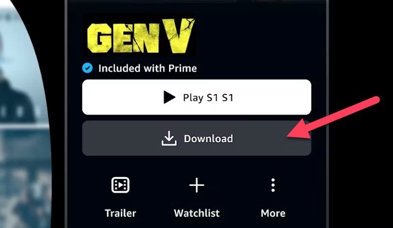 Downloading Movies on Prime Video