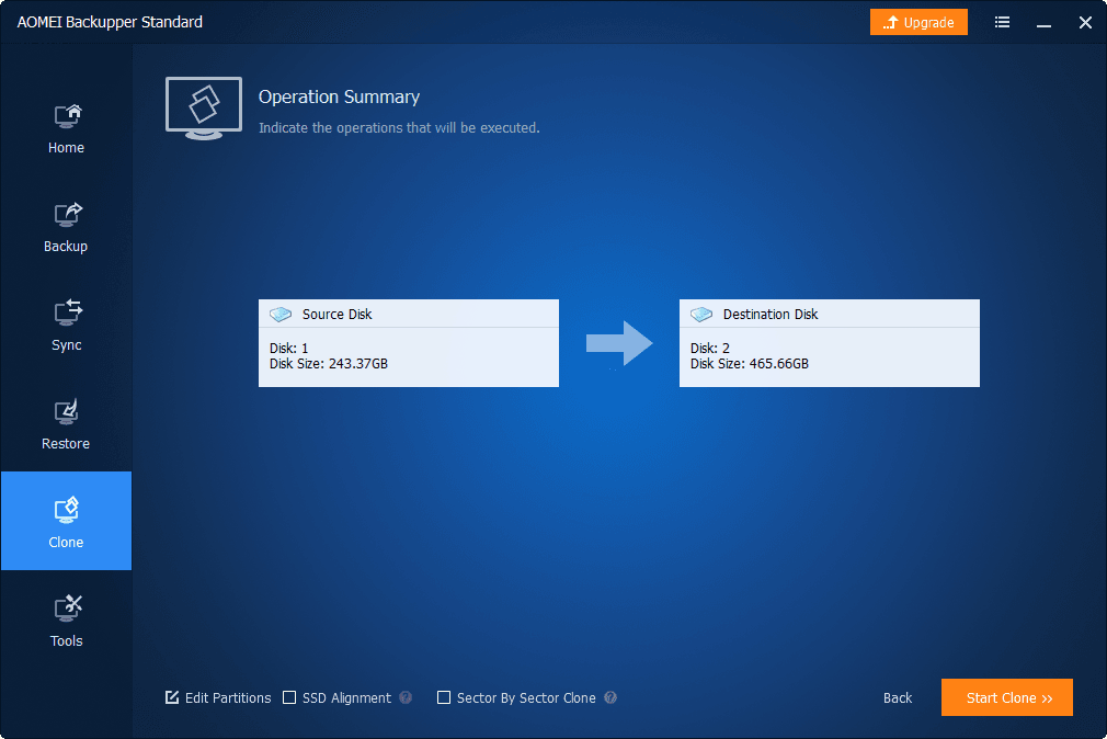 Enable SSD Alignment for optimal SSD performance