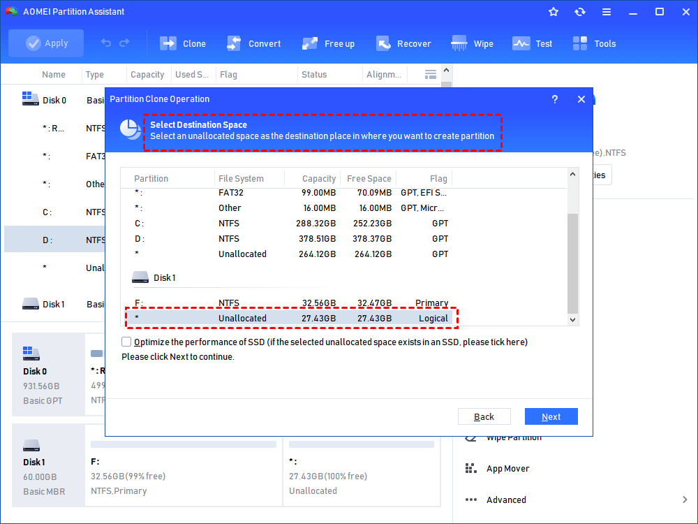 Copy Partition to Another Drive