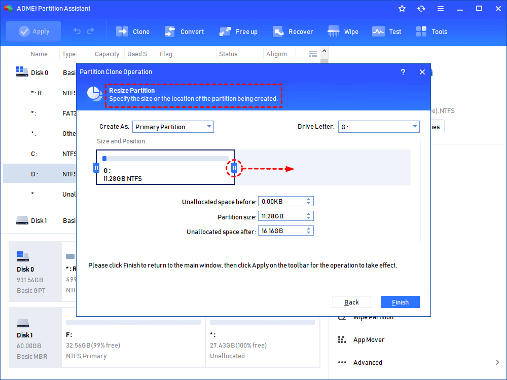 Copy Partition to Another Drive